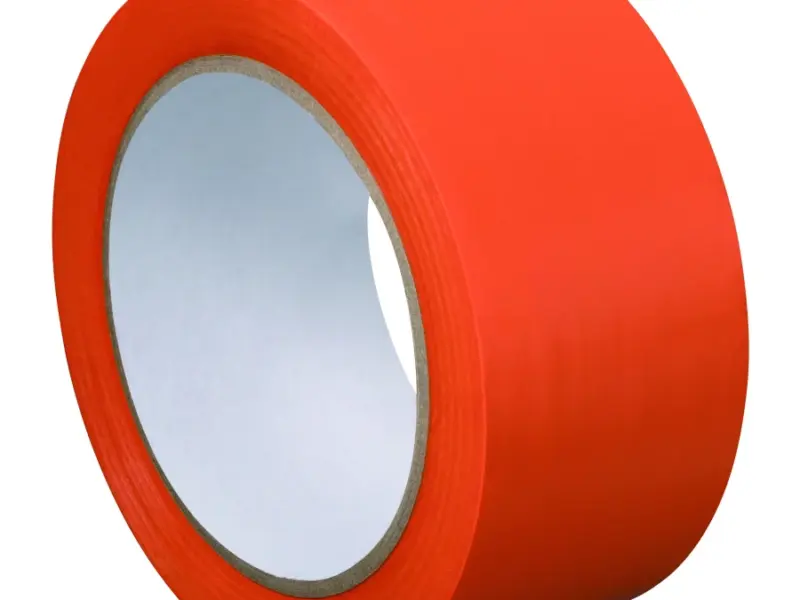 PVC-Verputzerband glatt orange 33 m